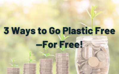 3 ways to go plastic free—for free!