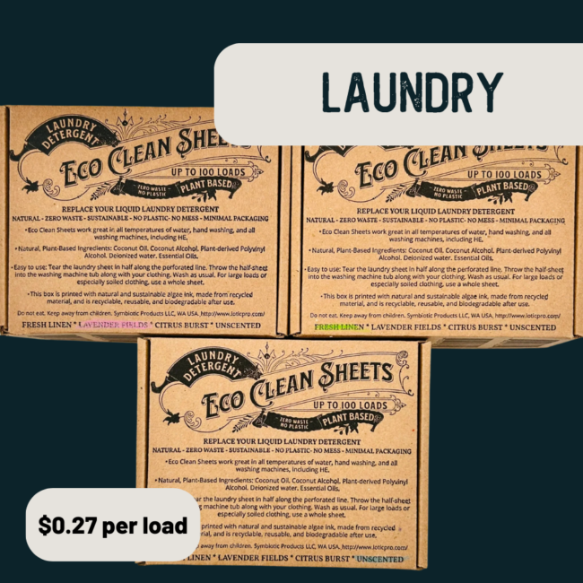 Laundry Detergent Sheets